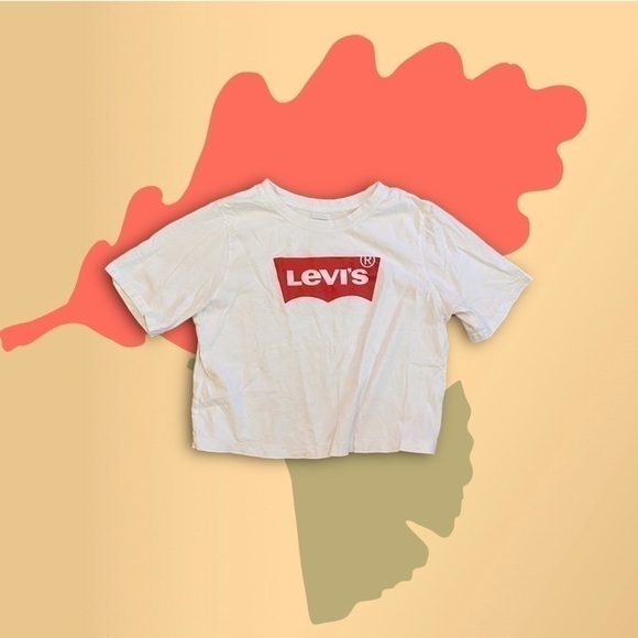 Levi’s Graphic Tee White Large - Picture 1 of 5